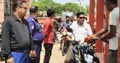 উল্লাপাড়ায় পাম্পে তেল সংকটের অজুহাত, অভিযানে গিয়ে ১৮শ লিটার মজুদ তেল উদ্ধার