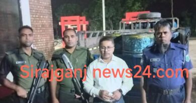 উল্লাপাড়ায় ১২০০ লিটার ডিজেল জব্দ ১০ হাজার টাকা জরিমানা অনাদায়ে ১৫ দিনের জেল