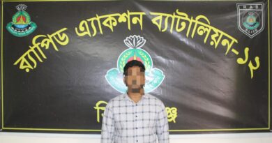 রায়গঞ্জে শিশু ধর্ষণ মামলার পলাতক আসামি র‌্যাবের হাতে গ্রেপ্তার