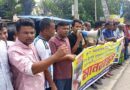 শিয়ালকোলে যুবদল নেতা ইব্রাহিম তালুকদারের ওপর হামলার প্রতিবাদে মানববন্ধন, বিচারের দাবি